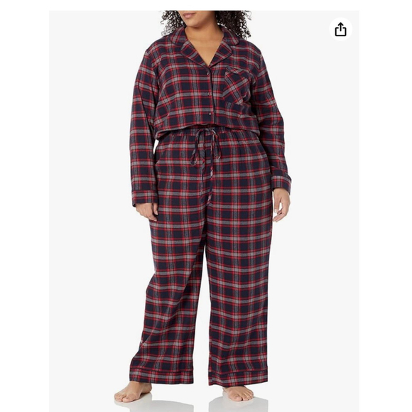 City Chic Other - New City Chic Plaid Pajamas